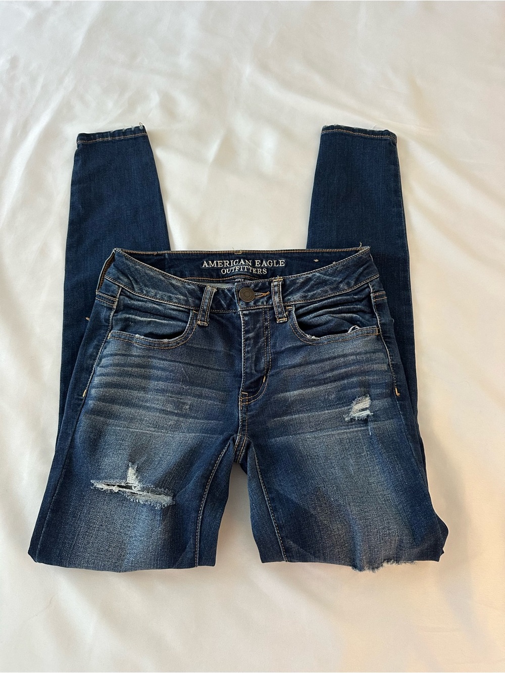 Y2K American Eagle Women's Skinny Jeans